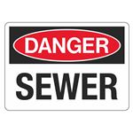 Danger Sewer - 10" x 14"